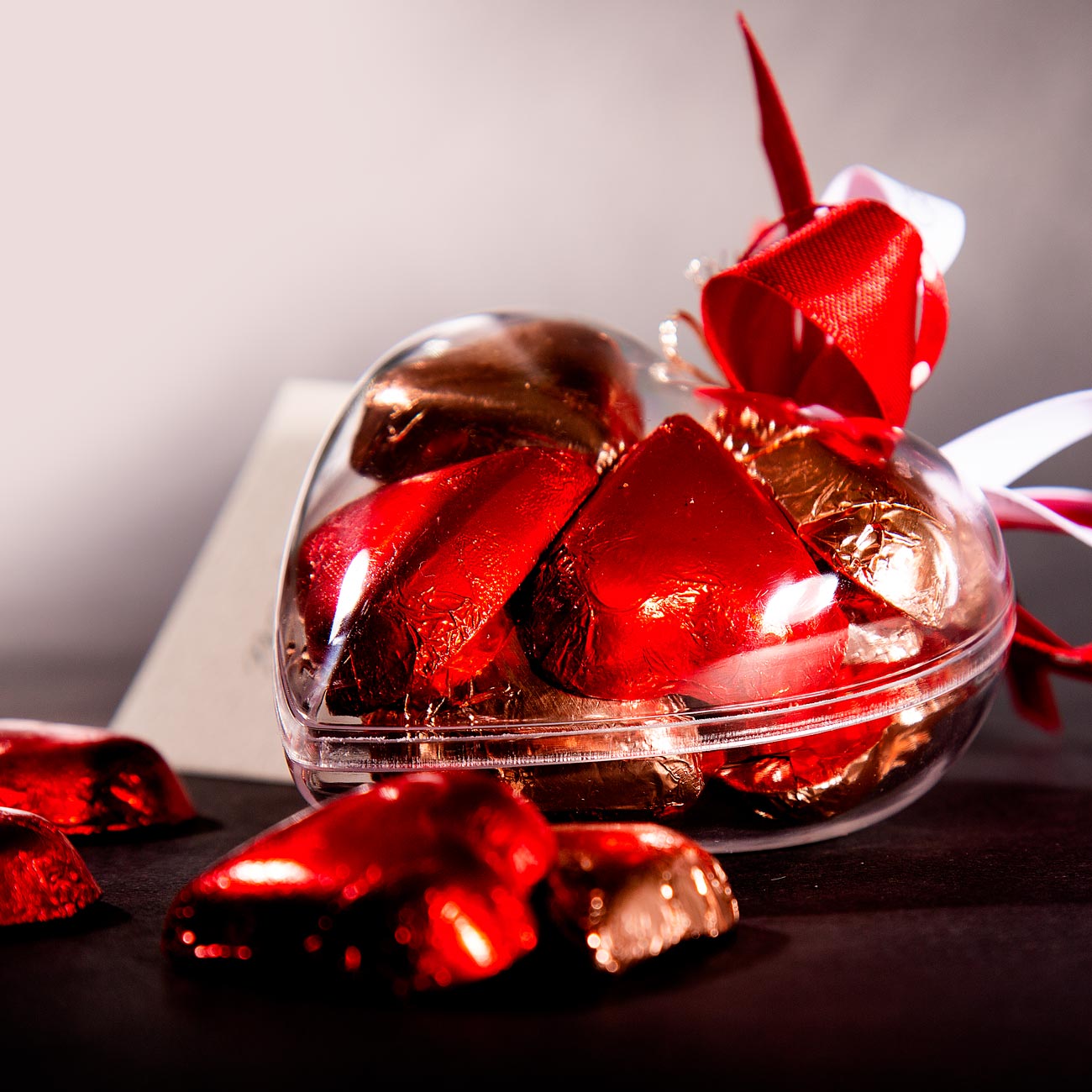 Scatola Cuore con cuori ripieni 72g - Image 4